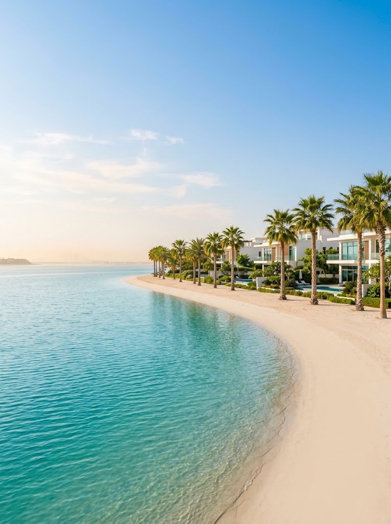 Palm Jumeirah beachfront